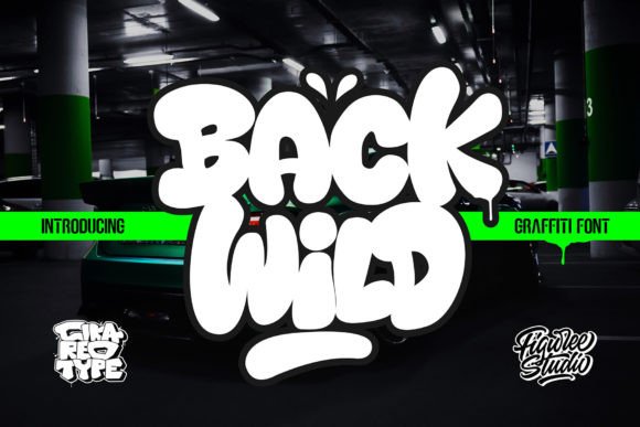 Back Wild: A Bold, Playful Display Font for Handmade Creators