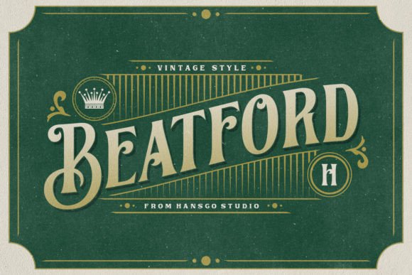 Beatford: A Vintage Typeface That Anchors Your Editorial Voice
