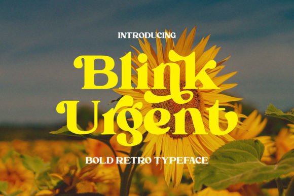 Blink Urgent: A Bold Display Font for High-Impact Marketing