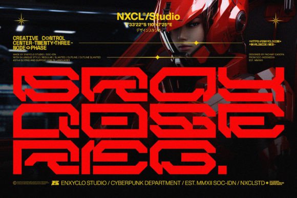 Brayqose: A Futuristic Display Font for Standout Branding