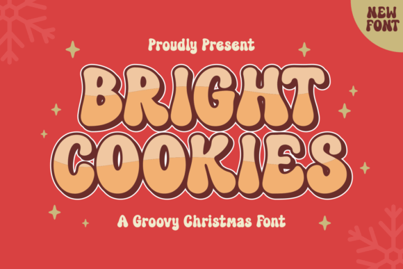 Bright Cookies: A Festive Display Font That Delivers Joy—Not Just Jingle