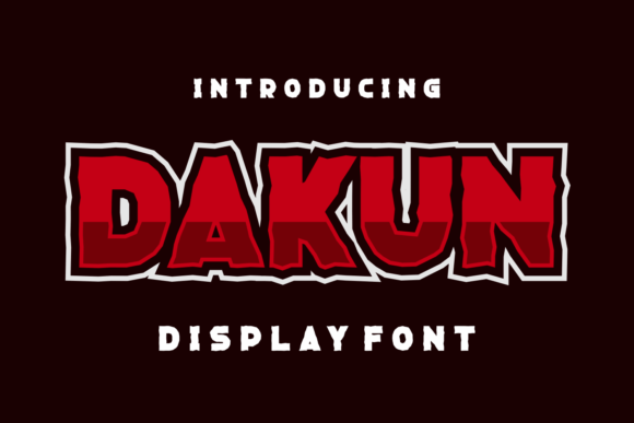Dakun: A Bold Display Font for Scroll-Stopping Marketing