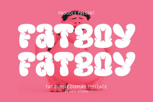 Fat Boy: A Playful Display Font for Digital Branding