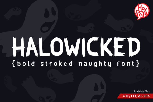 Halowicked: A Bold, Playful Display Font for Real Branding Work