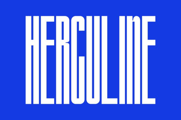 Herculine: A Towering Display Font for Editorial Impact