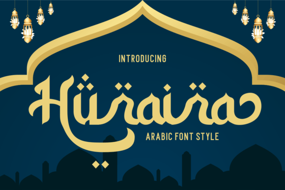 Huraira: A Warm, Expressive Arabic Display Font for Makers
