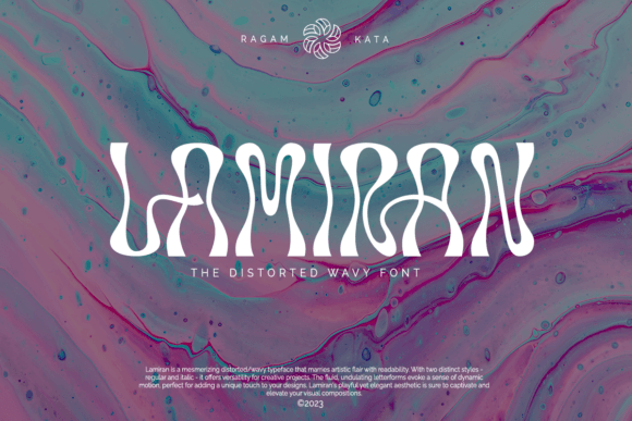 Lamiran: A Whimsical Display Font That Delivers Charm