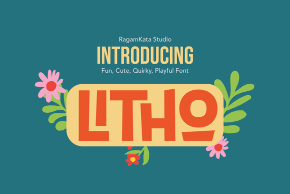 Litho: A Display Font That Makes Your Campaigns Instantly Recognizable
