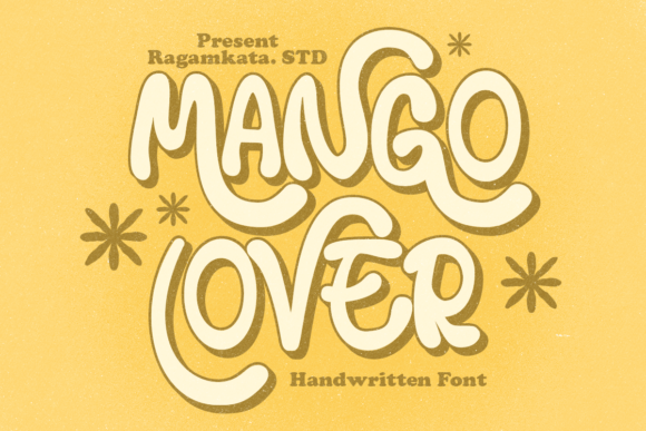 Mango Lover: A Playful Display Font for Scroll-Stopping Campaigns