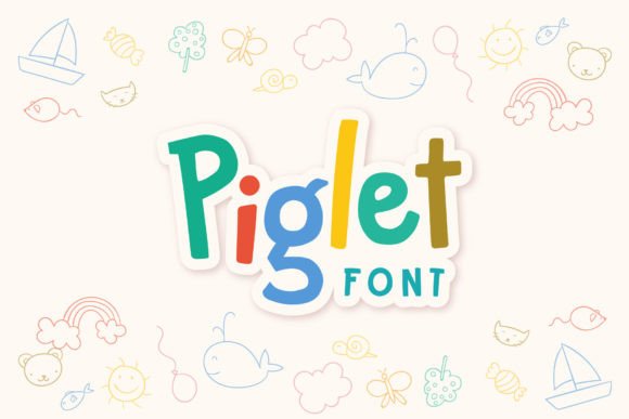 Piglet: A Playful Display Font for Warm, Human Branding