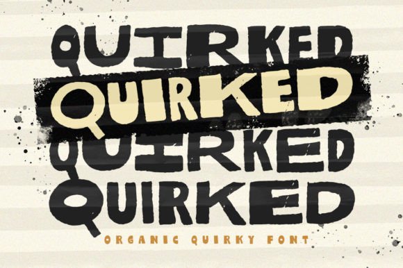 Quirked: A Bold Display Font for Scroll-Stopping Marketing
