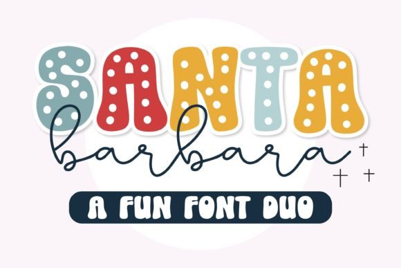 Santa Barbara Font: A Retro Display Typeface That Elevates Your Brand