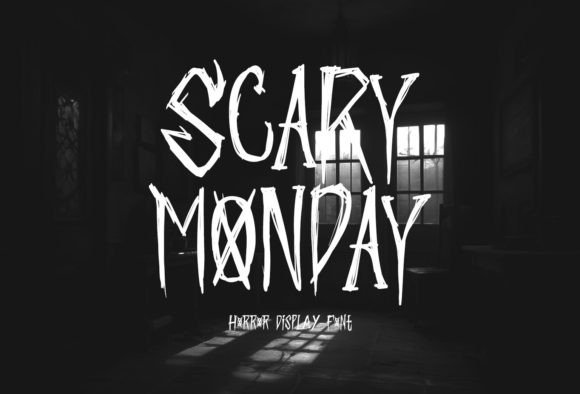 Scary Monday: A Display Font That Makes Your Brand Instantly Memorable