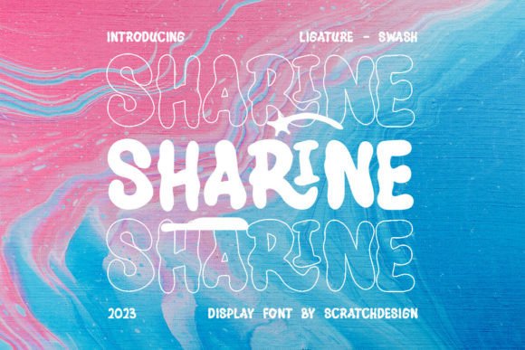 Sharine: A Bold, Retro-Futuristic Font That Elevates Your Brand