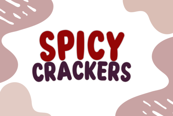 Spicy Crackers: A Playful Display Font for Editorial Charm