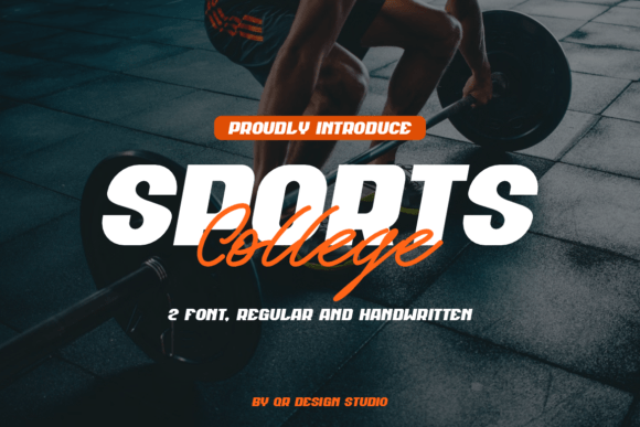 Sports College: A Bold Display Font for Real Branding Work
