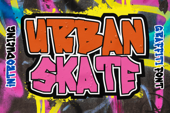 Urban Skate: A Bold Display Font for Scroll-Stopping Campaigns