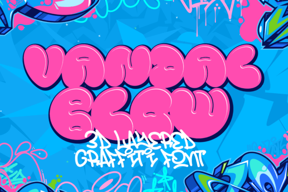 Vandal Blow: A Display Font That Adds Dimension to Your Brand