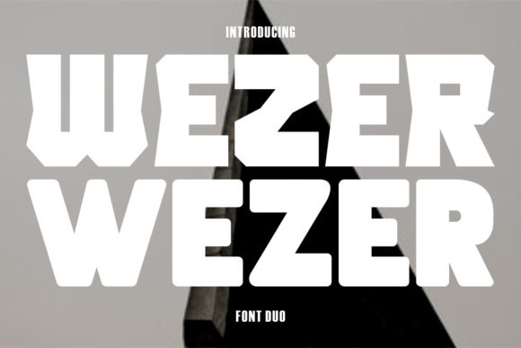 Wezer: A Bold Display Font That Elevates Real Small Business Branding
